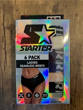 Starter seamless briefs 6x